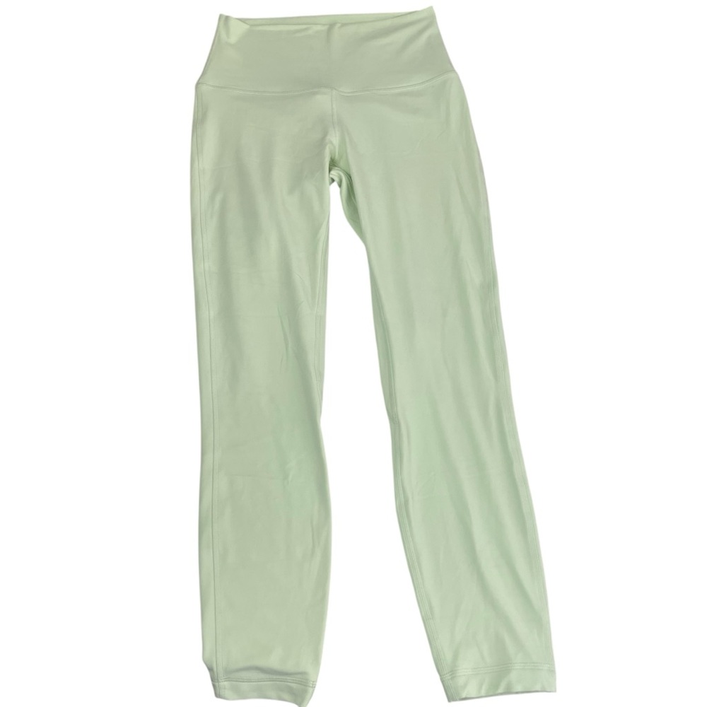 lululemon Align High Rise Legging Nulu 25” Creamy Mint Sz 6 - Picture 11 of 12